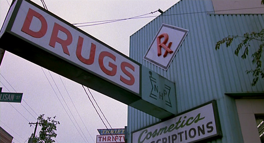 Opening scene; new incarnation as a bar?